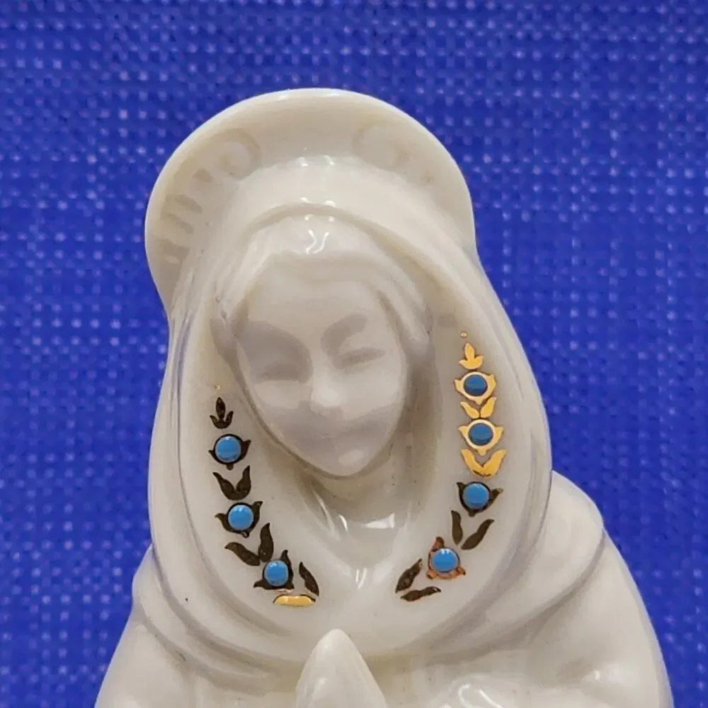 Lenox China Jewels Nativity Holy Family Joseph Mary Baby Jesus VTG 1993